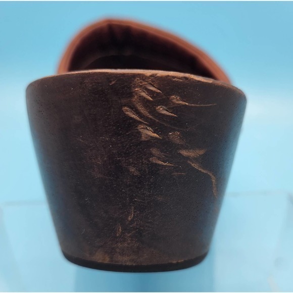 Michael by Michael Kors Brown Mules with Brass Stud Size 8.5M - Picture 7 of 7